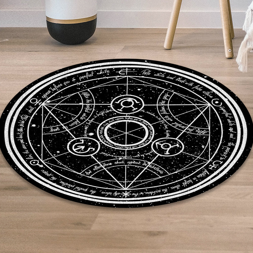 Occult SED-0809 Round Carpet