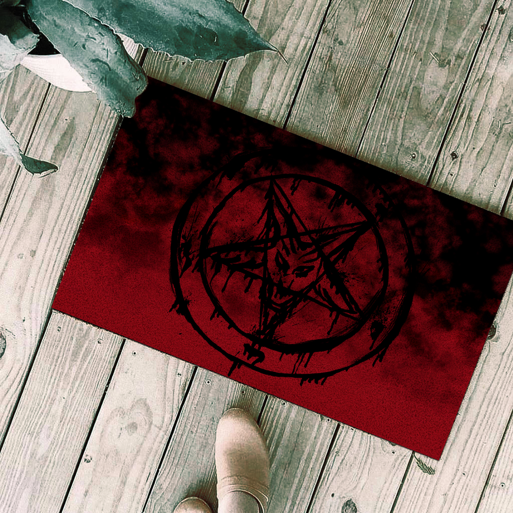 Baphomet Doormat