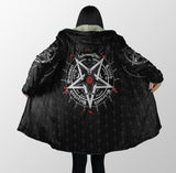 Satanic 5 Letters Dream Coat - Plus Size Cloak (No Bag)