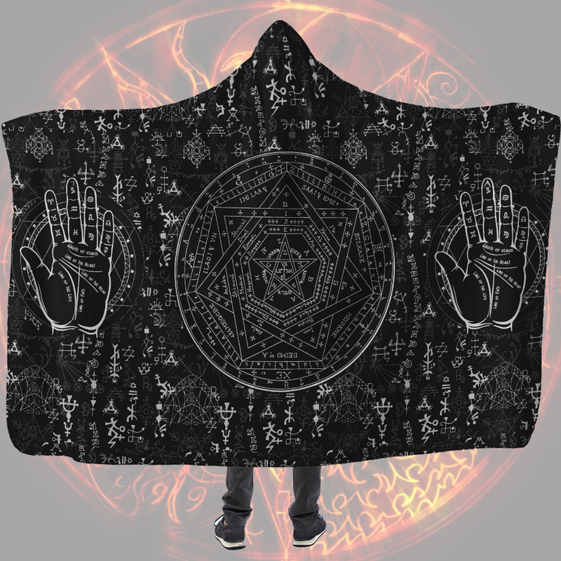 Occult Hooded Blanket