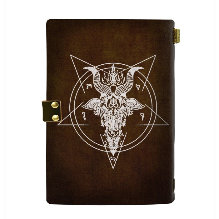666 SINNER LEATHER NOTEBOOK - PASSPORT HOLDER - WALLET