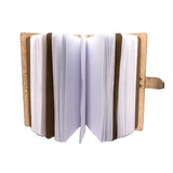 SATANIC 5 LETTERS LEATHER NOTEBOOK - PASSPORT HOLDER - WALLET