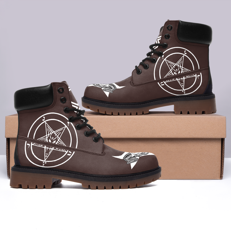 Satanic 3 Brown All Season Boots (WOMEN)