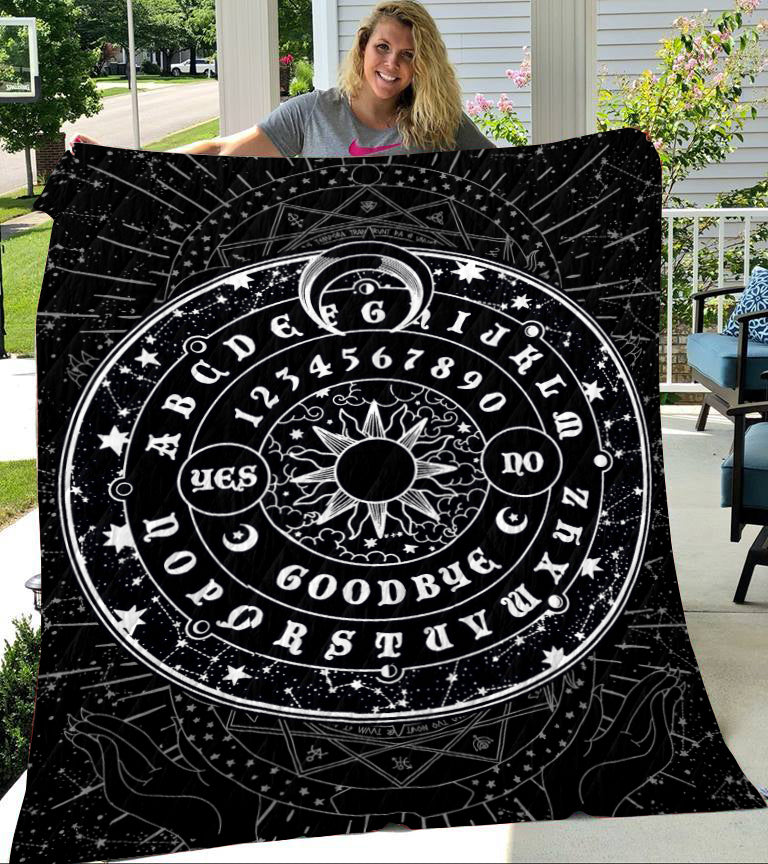 Ouija Board Quilt Blanket