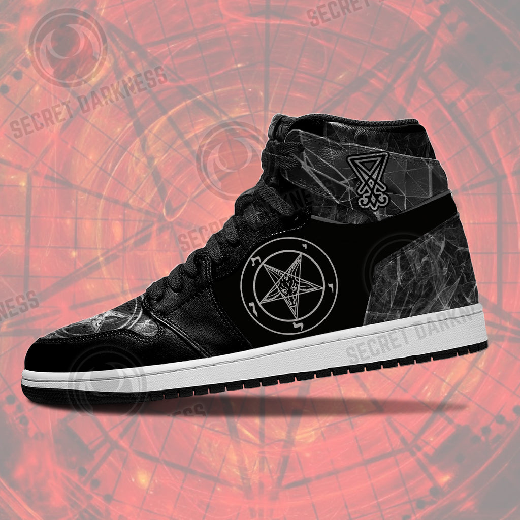 Jordan Sneakers Lucifer's Sigil - BW