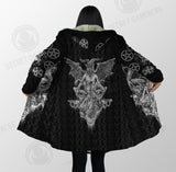 Satanic Skull Dream Coat - Plus Size Cloak (No Bag)