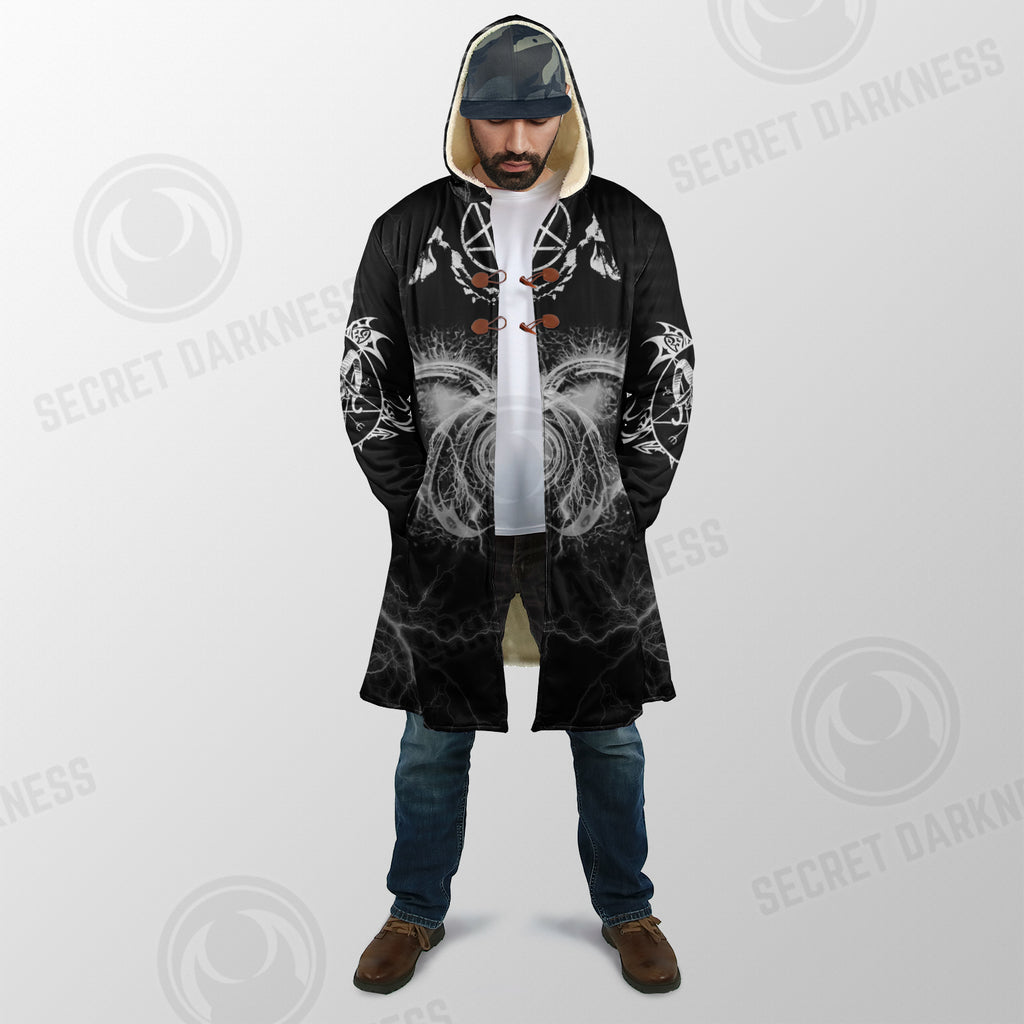 Satanic Art Dream Coat - Plus Size Cloak (No Bag)
