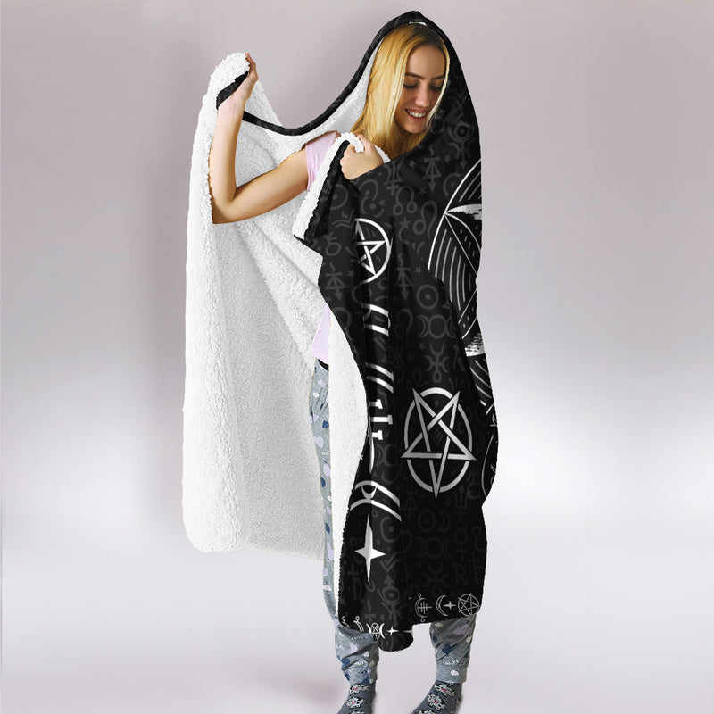 Triple Moon Hooded Blanket