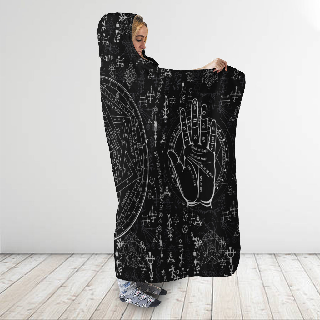Occult Hooded Blanket