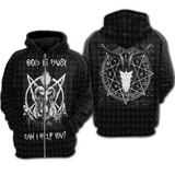 Can I Help You Hoodie Raglan Sleeve Zip-up