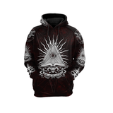All Seeing Eye Hoodie Raglan Sleeve
