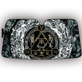 Satanic Auto Sun Shade