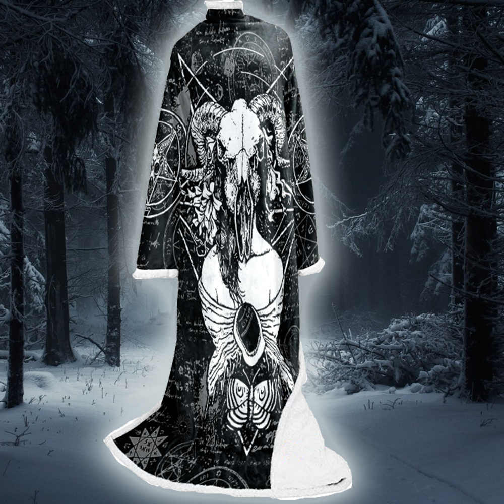 Satanic Sleeved Blanket