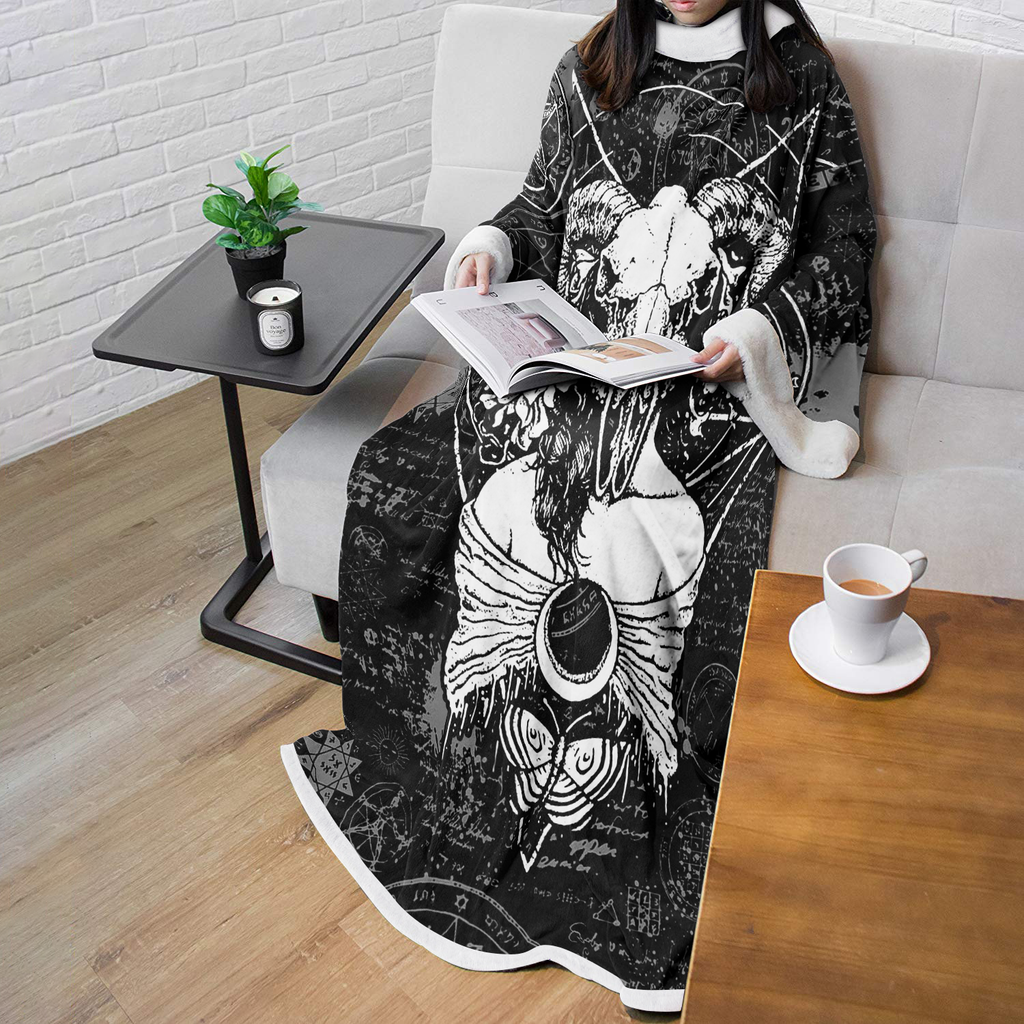 Satanic Sleeved Blanket