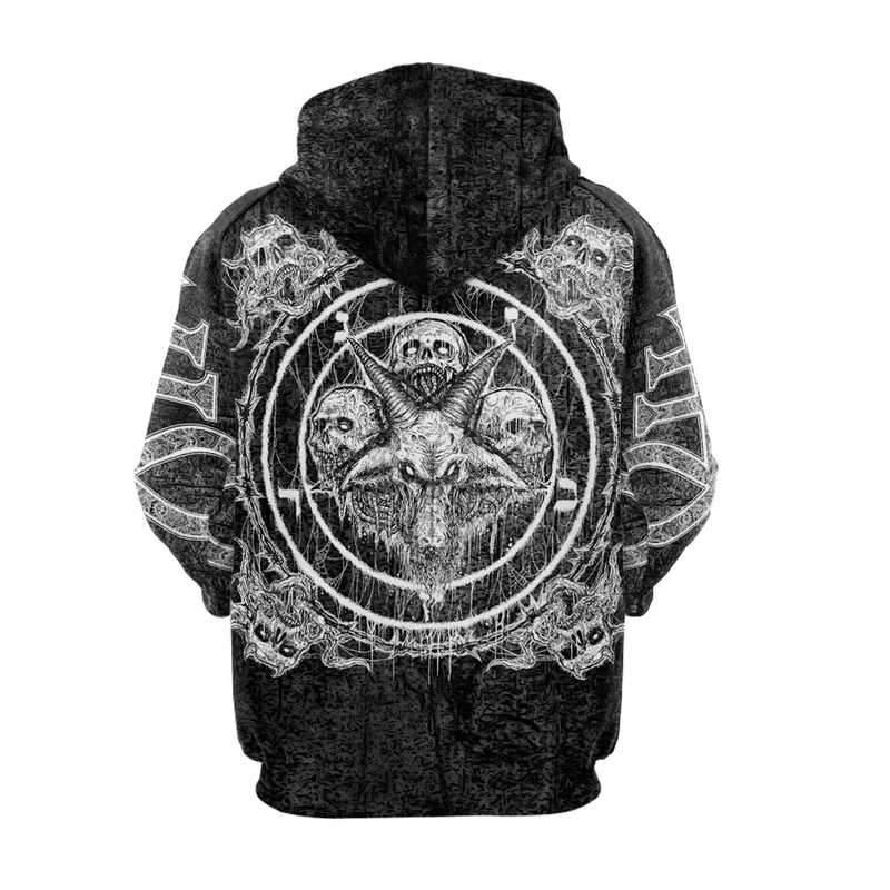 Skull Baphomet Hoodie