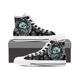 Skull Devil High Top Canvas Shoes