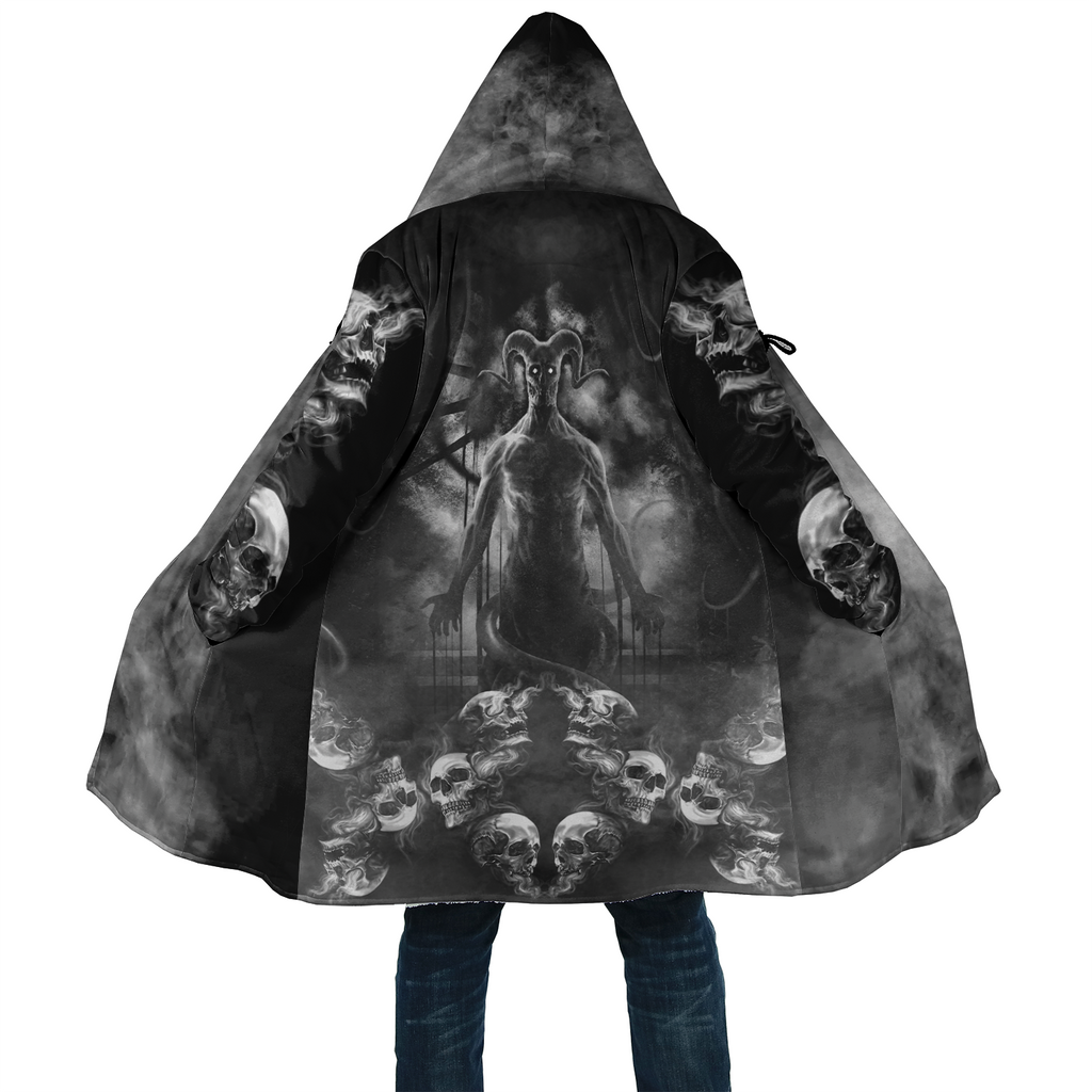Skull Satan Dream Coat - Plus Size Cloak (No Bag)