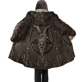 Vintage Goat Head Dream Cloak With Bag