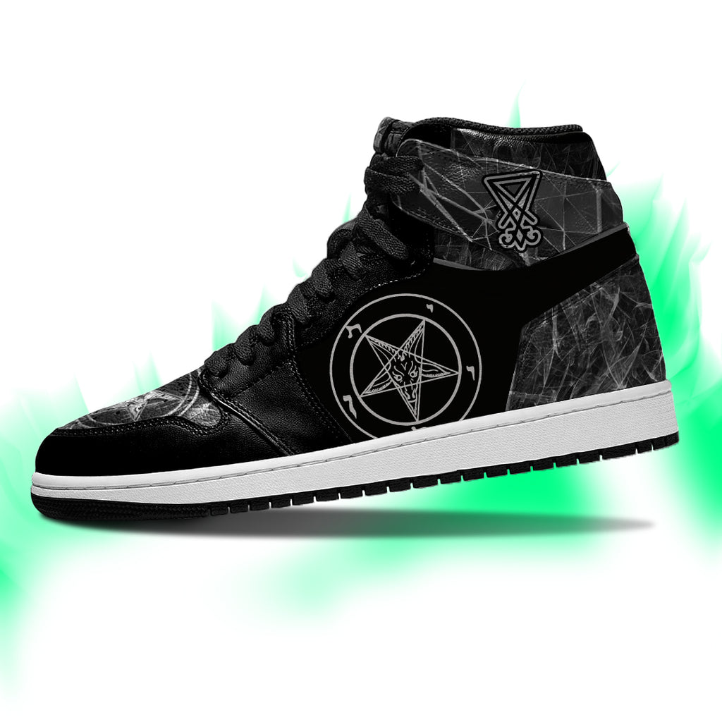 Baphomet Jordan Sneaker BW