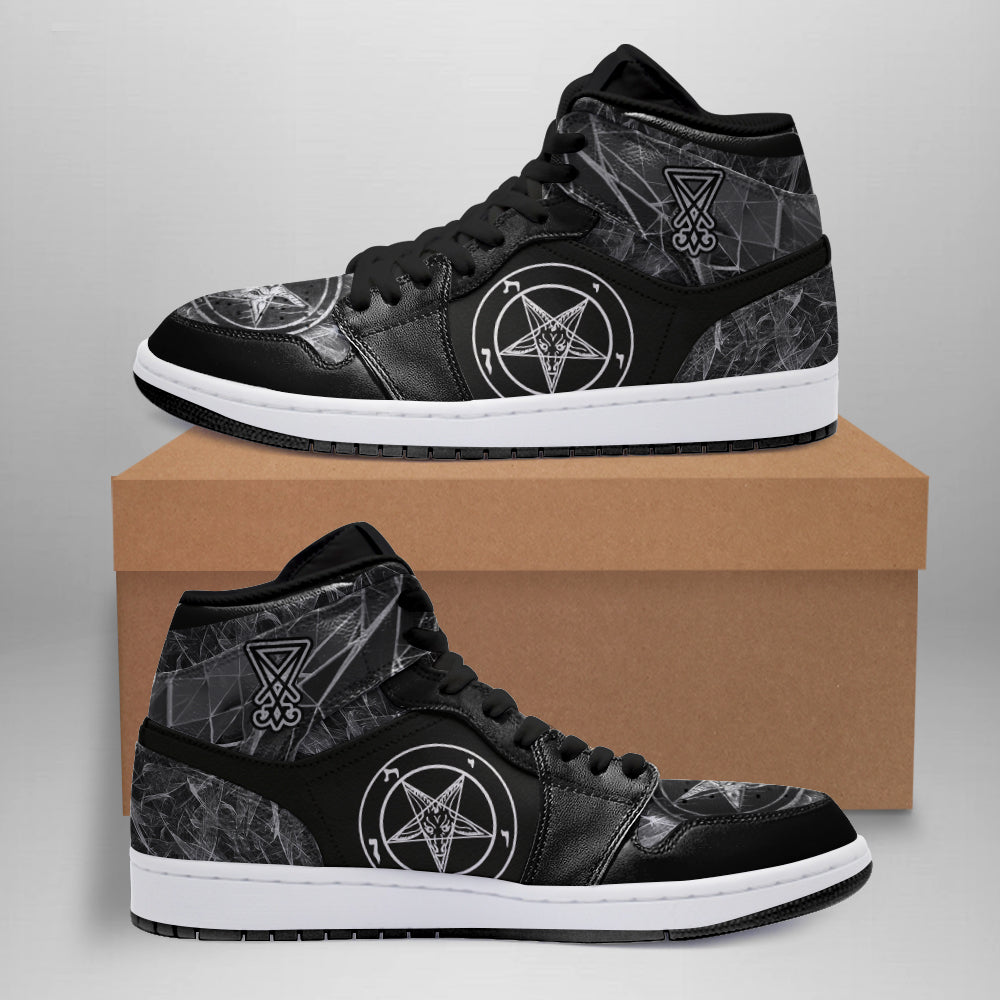 Baphomet Jordan Sneaker BW