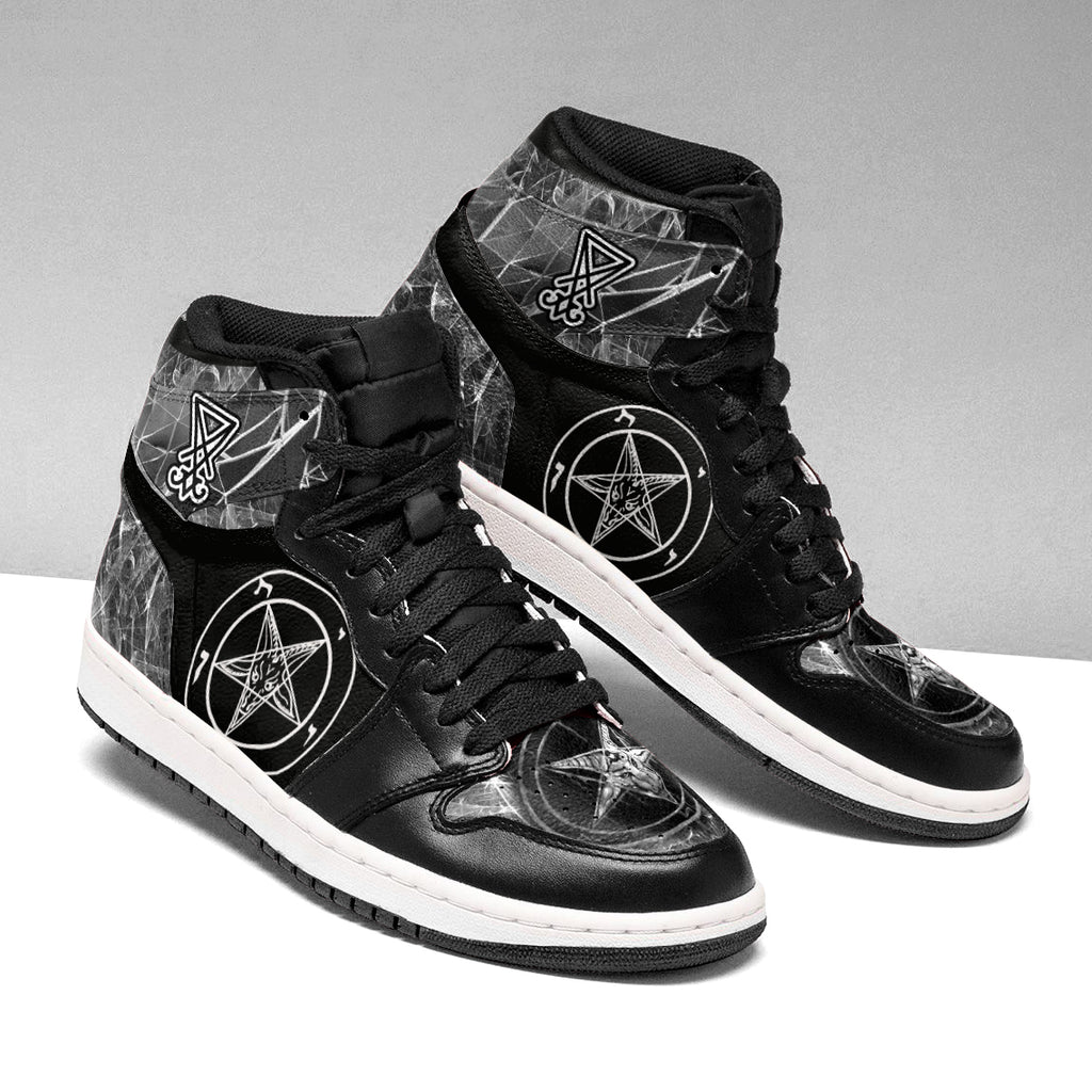 Baphomet Jordan Sneaker BW