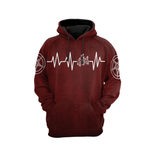 666 Hoodie Raglan Sleeve