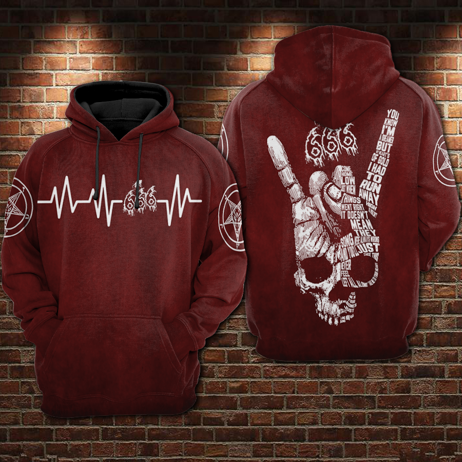 666 Hoodie Raglan Sleeve