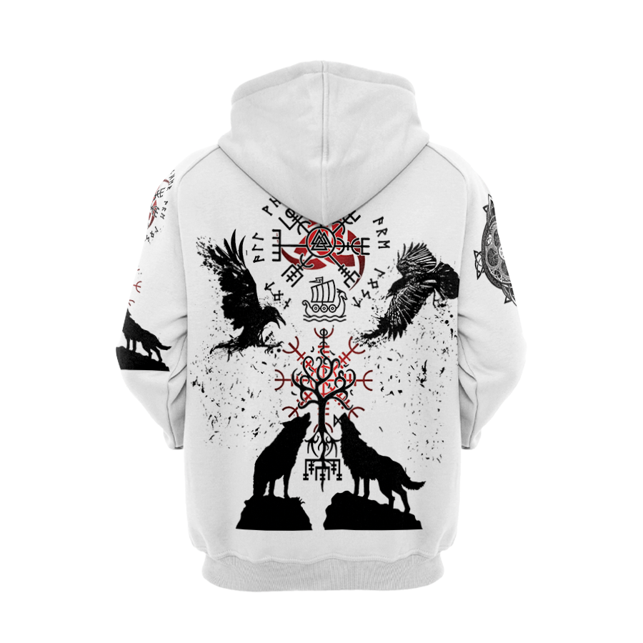 Viking H68 Hoodie Raglan Sleeve Zip-up