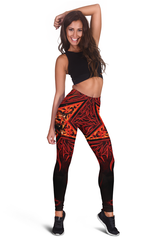 Satanic Tribal Legging