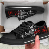 Satanic H60 Low Top Canvas Shoes