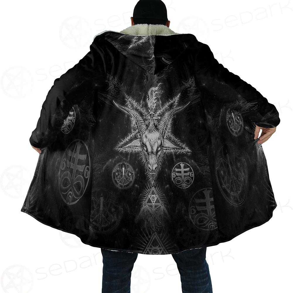 3D ALL OVER SATANIC  Cloak no bag