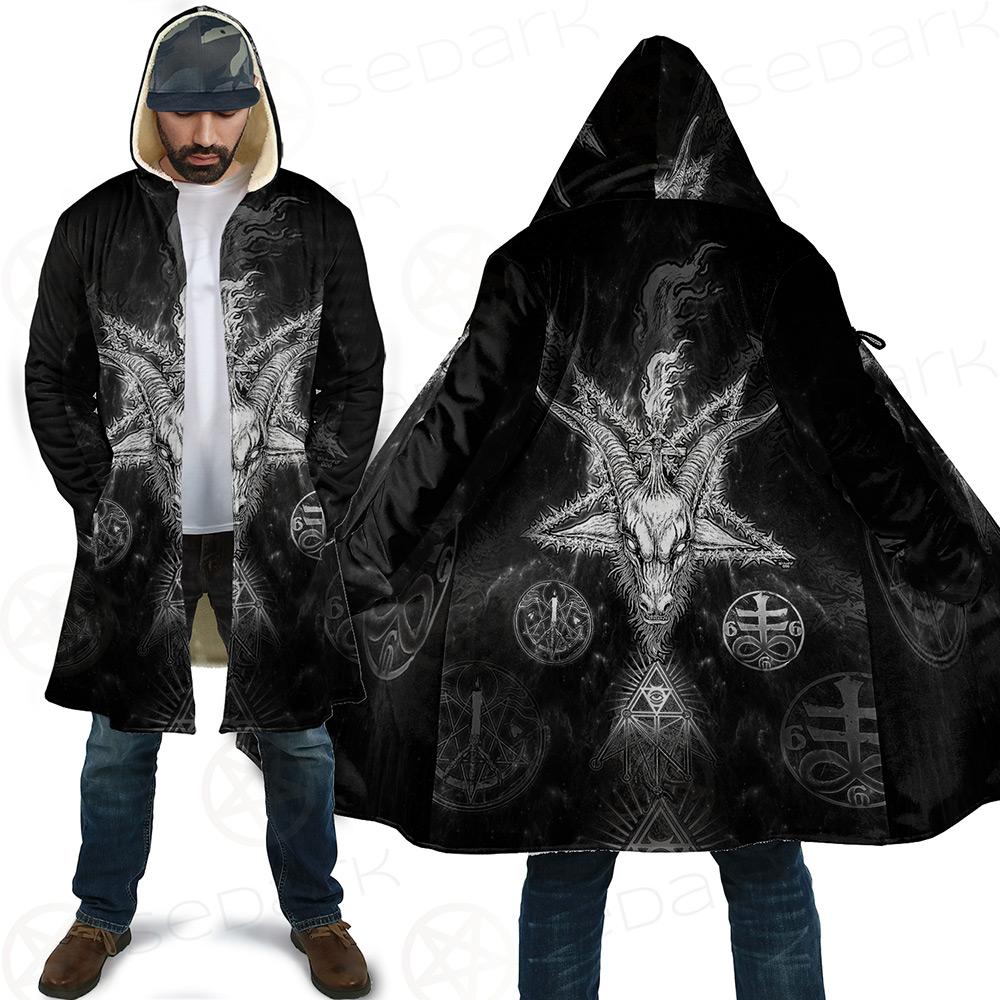 3D ALL OVER SATANIC  Cloak no bag