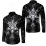 3D ALL OVER SATANIC Long Sleeve Shirt