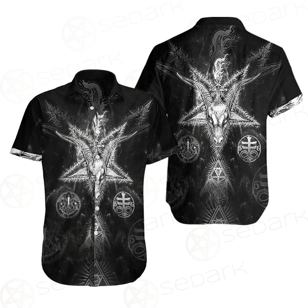 3D ALL OVER SATANIC Shirt Allover