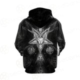 3D ALL OVER SATANIC Hoodie Raglan