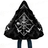 3D All Over Satanic Skull SDN-1002 Cloak with bag