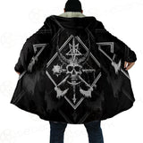 3D All Over Satanic Skull SDN-1002 Cloak with bag