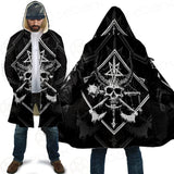 3D All Over Satanic Skull SDN-1002 Cloak