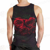 Dark Red Rose SDN-1003 Men Tank-tops