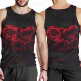 Dark Red Rose SDN-1003 Men Tank-tops
