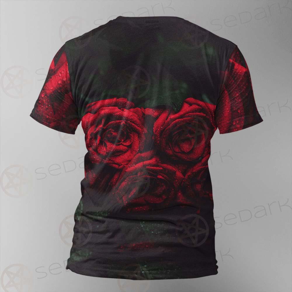 Dark Red Rose SDN-1003 Unisex T-shirt