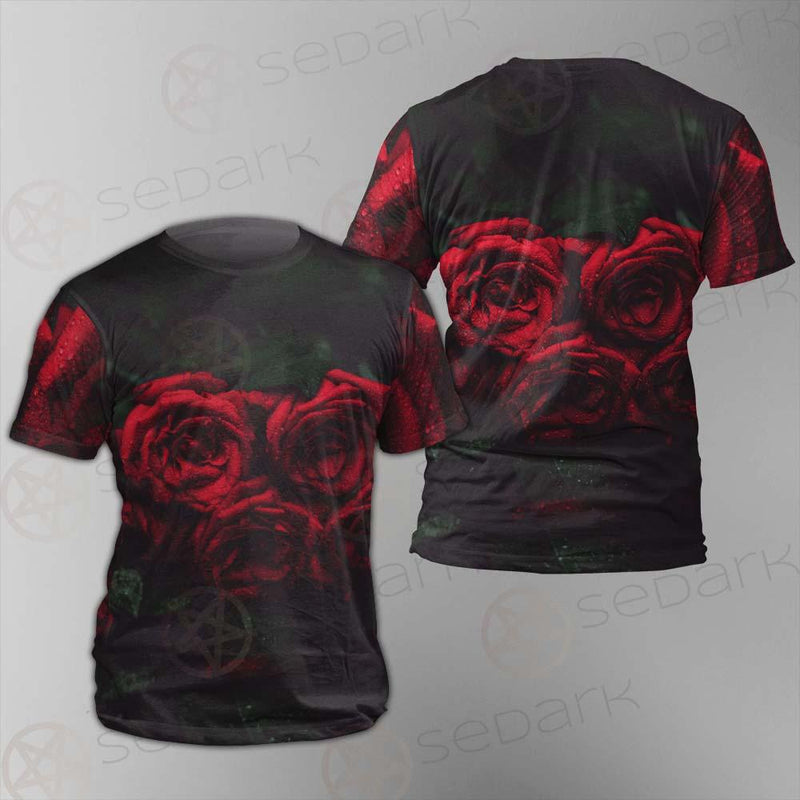Dark Red Rose SDN-1003 Unisex T-shirt