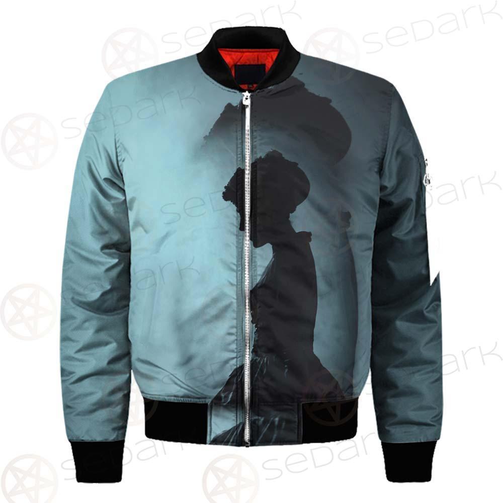 Woman In Dress SDN-1006 Bomber Jacket