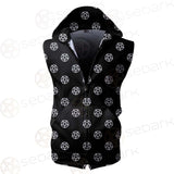 Pentagram Star SDN-1007 Zip Sleeveless Hoodie