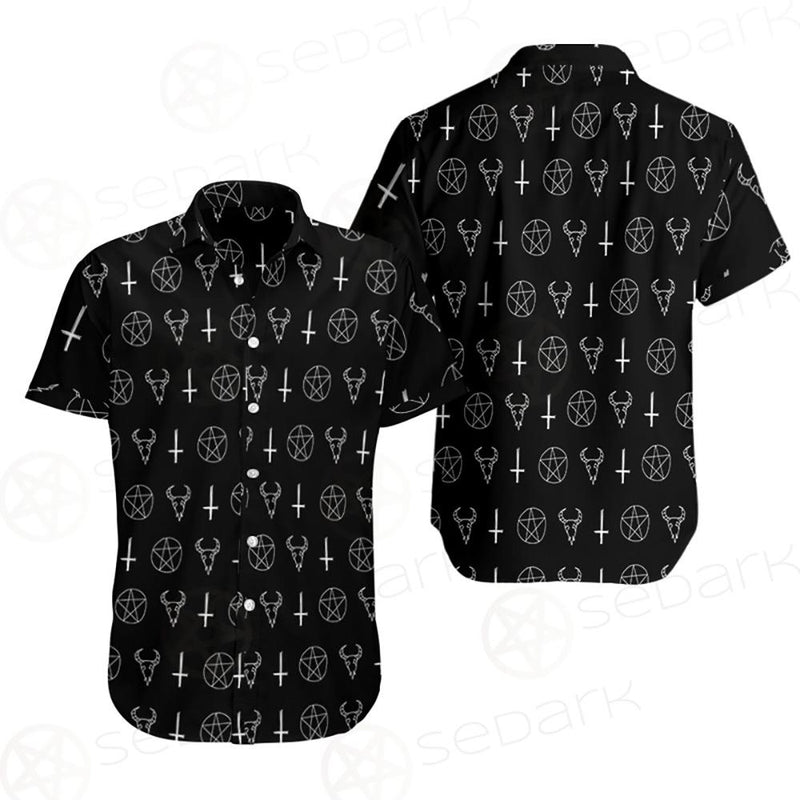 Satanic Symbol Shirt Allover