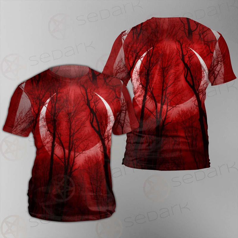 Dark Scary Forest SDN-1010 Unisex T-shirt