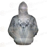Black Mass Montage Occult Goat Skull SDN-1012 Hoodie Allover