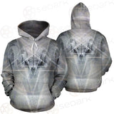 Black Mass Montage Occult Goat Skull SDN-1012 Hoodie Allover