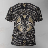 The Symbol Baphomet Of Satanism Baphomet SDN-1013 Unisex T-shirt