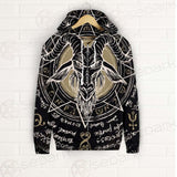 The Symbol Baphomet Of Satanism Baphomet SDN-1013 Zip-up Hoodies